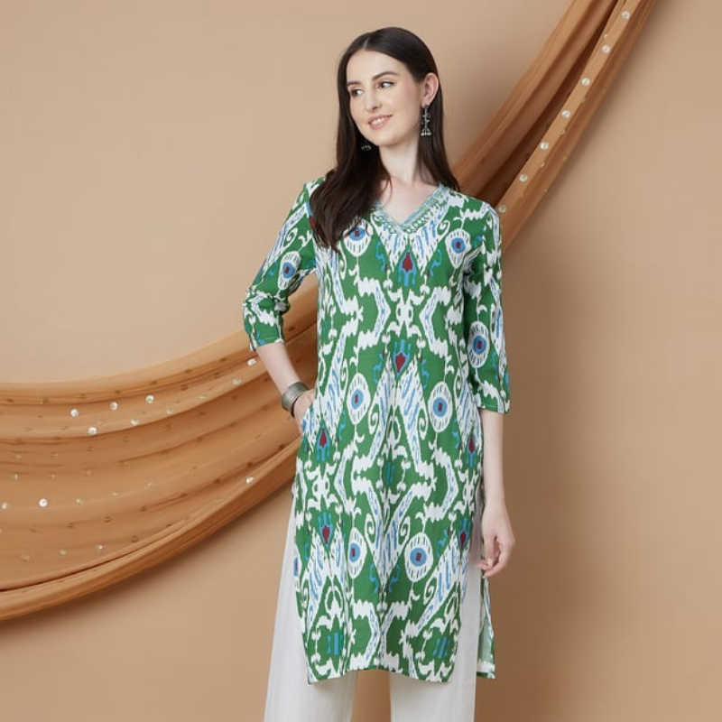 Elegant Women’s Cotton Kurti